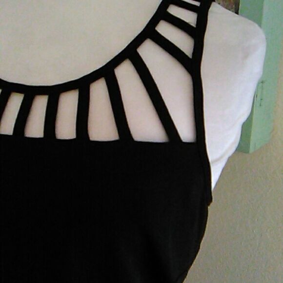NWT Lane Bryant Cage Top Evening Dress - Picture 3 of 10
